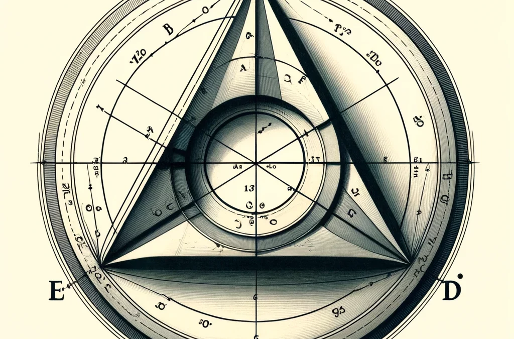 Triangle Équilatéral et Tangentes dans un Cercle