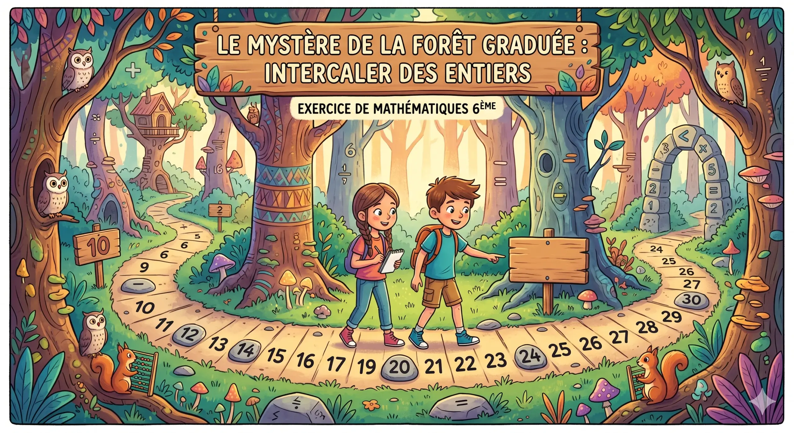 Intercaler des Entiers